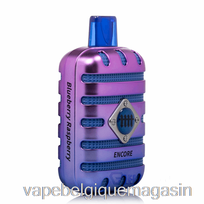 Vape Belgique Que ça Encore 6500 Jetable Myrtille Framboise